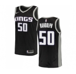 Women's Nike Sacramento Kings #50 Zach Randolph Swingman Black NBA Jersey Statement Edition