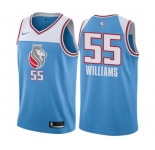 Women's Nike Sacramento Kings #55 Jason Williams Swingman Blue NBA Jersey - City Edition