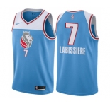 Women's Nike Sacramento Kings #7 Skal Labissiere Swingman Blue NBA Jersey - City Edition