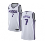 Women's Nike Sacramento Kings #7 Skal Labissiere Swingman White NBA Jersey - Association Edition