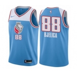 Women's Nike Sacramento Kings #88 Nemanja Bjelica Swingman Blue NBA Jersey - City Edition