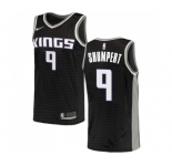 Women's Nike Sacramento Kings #9 Iman Shumpert Authentic Black NBA Jersey Statement Edition