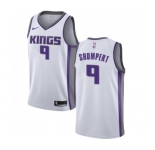 Women's Nike Sacramento Kings #9 Iman Shumpert Authentic White NBA Jersey - Association Edition