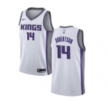 Youth Nike Sacramento Kings #14 Oscar Robertson Authentic White NBA Jersey - Association Edition