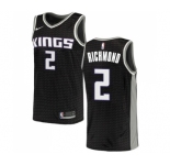 Youth Nike Sacramento Kings #2 Mitch Richmond Authentic Black NBA Jersey Statement Edition