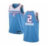 Youth Nike Sacramento Kings #2 Mitch Richmond Swingman Blue NBA Jersey - 2018-19 City Edition