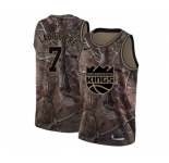 Youth Nike Sacramento Kings #7 Skal Labissiere Swingman Camo Realtree Collection NBA Jersey