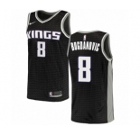 Youth Nike Sacramento Kings #8 Bogdan Bogdanovic Swingman Black NBA Jersey Statement Edition