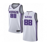 Youth Nike Sacramento Kings #88 Nemanja Bjelica Swingman White NBA Jersey - Association Edition