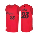 Men's Portland Trail Blazers #23 Allen Crabbe Red 2016 Christmas Day NBA Swingman Jersey