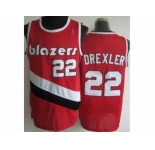nba portland trail blazers #22 clyde drexler red[revolution 30]