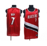nba portland trailblazers #7 roy red