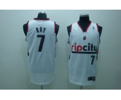 nba portland trailblazers #7 roy white(fans edition)