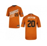 Men Adidas Phoenix Suns #20 Josh Jackson Authentic Orange Alternate NBA Jersey