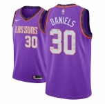 Men NBA 2018-19 Phoenix Suns #30 Troy Daniels City Edition Purple Jersey