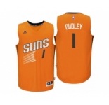 Men Phoenix Suns #1 Jared Dudley Alternate Orange New Swingman Jersey