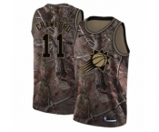Men's Nike Phoenix Suns #11 Jamal Crawford Swingman Camo Realtree Collection NBA Jersey