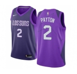 Men's Nike Phoenix Suns #2 Elfrid Payton Authentic Purple NBA Jersey - City Edition