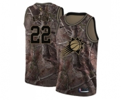 Men's Nike Phoenix Suns #22 Deandre Ayton Swingman Camo Realtree Collection NBA Jersey