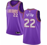 Men's Nike Phoenix Suns #22 Deandre Ayton Swingman Purple NBA Jersey 2018 -19 City Edition
