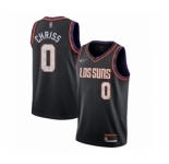 Men's Phoenix Suns #0 Marquese Chriss Swingman Black Basketball Jersey 2019-20 City Edition