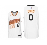 Men's Phoenix Suns #0 Marquese Chriss White Home Swingman Jersey