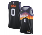 Men's Phoenix Suns #0 Ryan Dunn Black 2025-26 City Edition Stitched Basketball Jersey