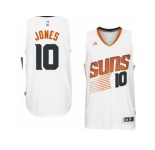 Men's Phoenix Suns #10 Derrick Jones adidas White Swingman Home Jersey