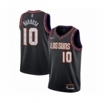 Men's Phoenix Suns #10 Leandro Barbosa Swingman Black Basketball Jersey 2019-20 City Edition