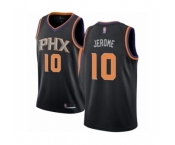 Men's Phoenix Suns #10 Ty Jerome Authentic Black Basketball Jersey Statement Edition