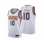 Men's Phoenix Suns #10 Ty Jerome Authentic White Basketball Jersey - Association Edition