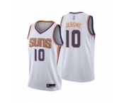 Men's Phoenix Suns #10 Ty Jerome Authentic White Basketball Jersey - Association Edition