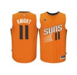 Men's Phoenix Suns #11 Brandon Knight adidas Orange Swingman Alternate Jersey