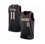 Men's Phoenix Suns #11 Ricky Rubio Swingman Black Basketball Jersey 2019-20 City Edition