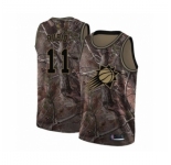 Men's Phoenix Suns #11 Ricky Rubio Swingman Camo Realtree Collection Basketball Jersey