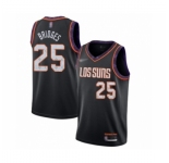 Men's Phoenix Suns #25 Mikal Bridges Swingman Black Basketball Jersey 2019-20 City Edition