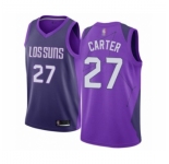 Men's Phoenix Suns #27 Jevon Carter Authentic Purple Basketball Jersey - City Edition
