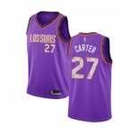 Men's Phoenix Suns #27 Jevon Carter Authentic Purple Basketball Jersey 2018 -19 City Edition