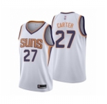 Men's Phoenix Suns #27 Jevon Carter Authentic White Basketball Jersey - Association Edition