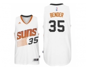 Men's Phoenix Suns #35 Dragan Bender Home White Swingman Jersey