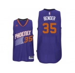 Men's Phoenix Suns #35 Dragan Bender Road Purple Swingman Jersey