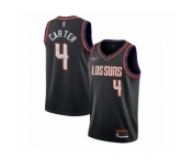 Men's Phoenix Suns #4 Jevon Carter Swingman Black Basketball Jersey 2019-20 City Edition