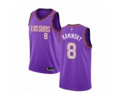 Men's Phoenix Suns #8 Frank Kaminsky Authentic Purple Basketball Jersey 2018-19 City Edition