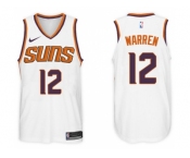 Nike NBA Phoenix Suns #12 T.J. Warren Jersey 2017-18 New Season White Jersey