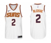 Nike NBA Phoenix Suns #2 Eric Bledsoe Jersey 2017-18 New Season White Jersey