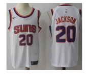 Nike Phoenix Suns #20 Josh Jackson White Stitched NBA Jersey