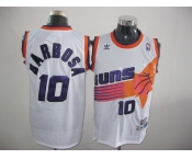 nba phoenix suns #10 barbosa white