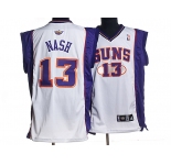 nba phoenix suns #13 s.nash white