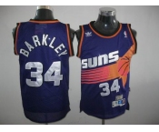 nba phoenix suns #34 barkley purple