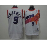 nba phoenix suns #9 majerle white
